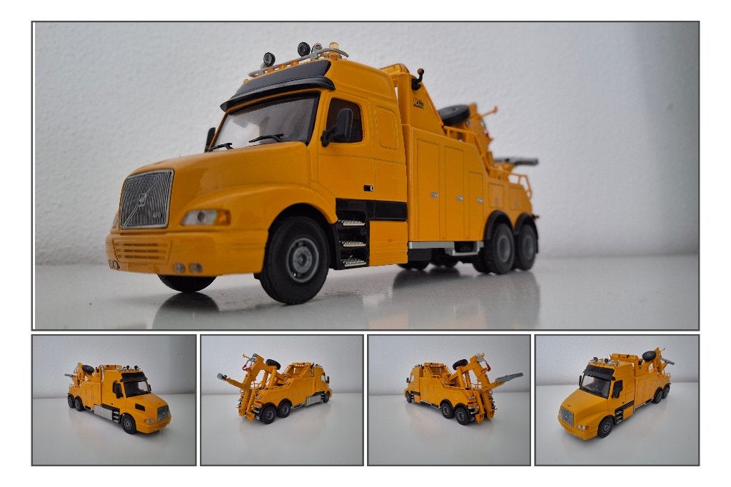 Volvo NH Glob. berging, basis geel Lion toys 1/50, Ophalen of Verzenden, Nieuw, Bus of Vrachtwagen, Lion Toys