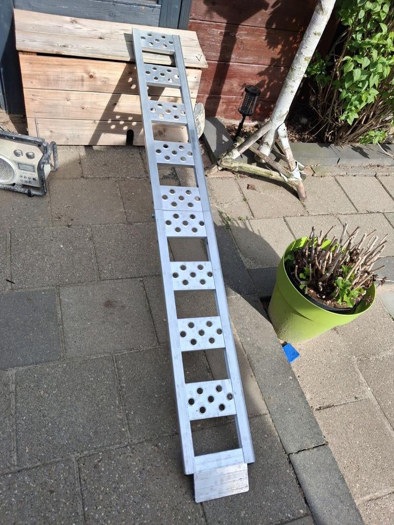 Aluminium oprijplaat / laadplank - PROWORKS, Fietsen en Brommers, Brommers | Crossbrommers, Ophalen