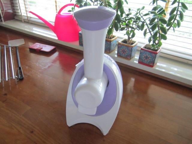 Gezond ijs maken.Silvercrest Sorbet ijsmachine., Witgoed en Apparatuur, IJsmachines, Ophalen of Verzenden, Zo goed als nieuw