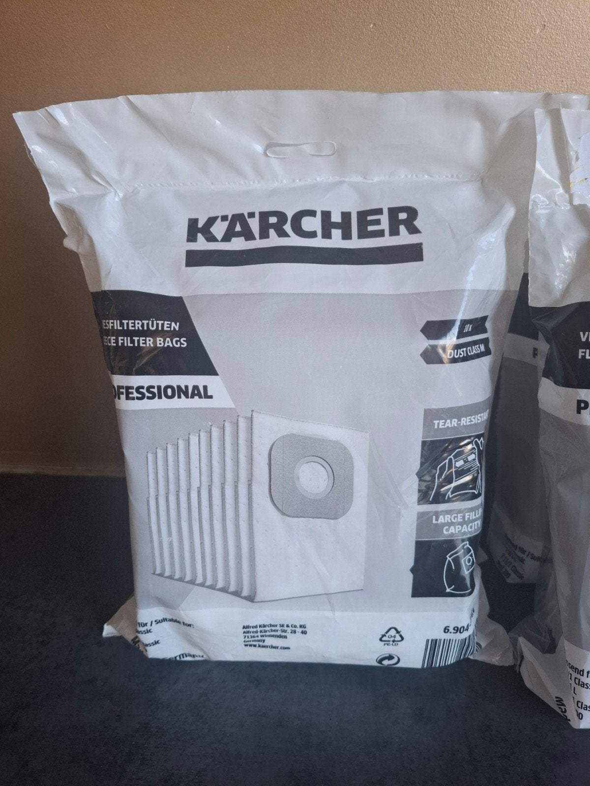 Kärcher Vliesfilterzakken Professional - 40 stuks, Stofzak, Inclusief accessoires, Kärcher, Overige typen