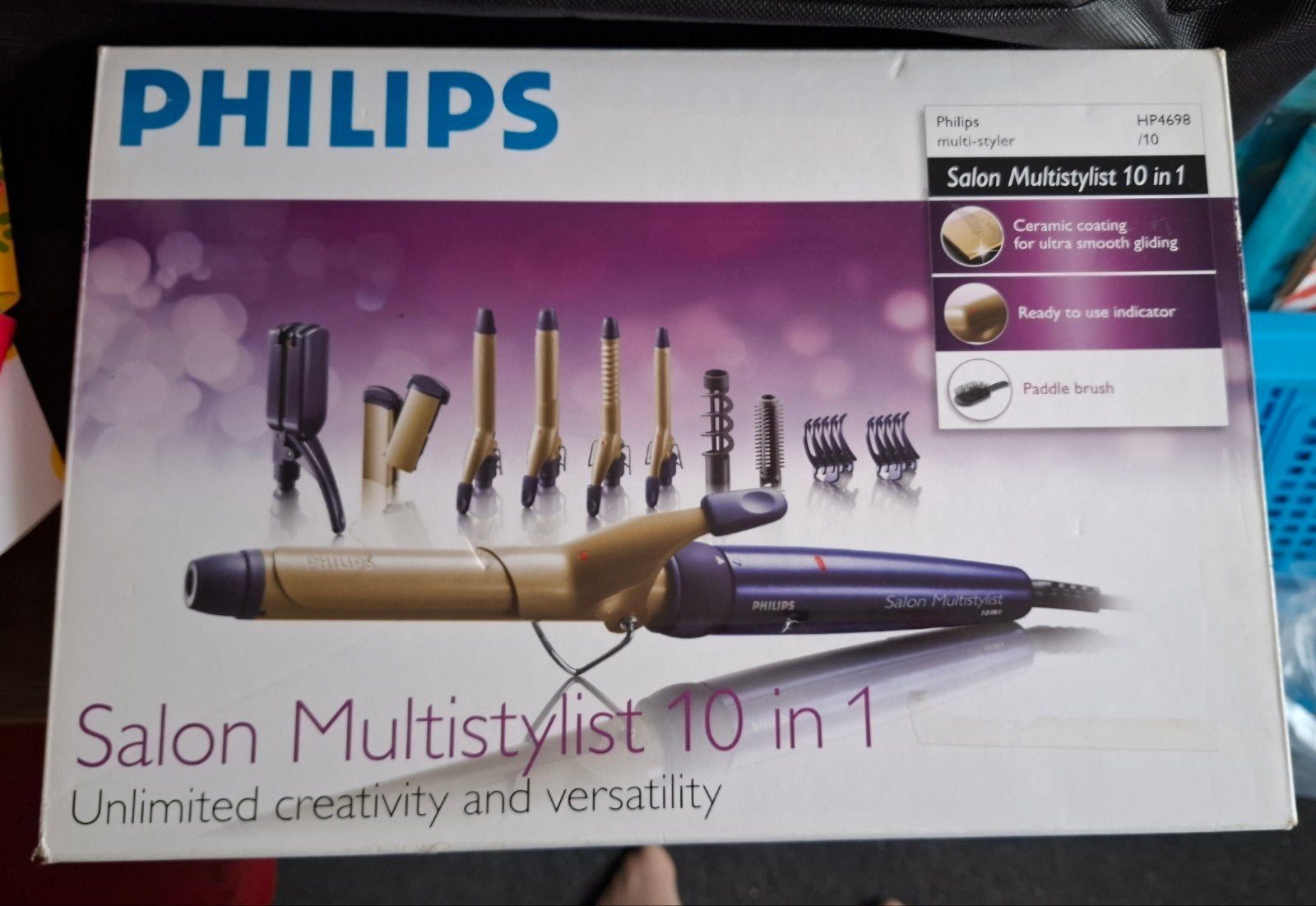Philips Salon Multistylist 10-in-1 Föhn/Krulset, Ophalen, Zo goed als nieuw, Haarverzorging