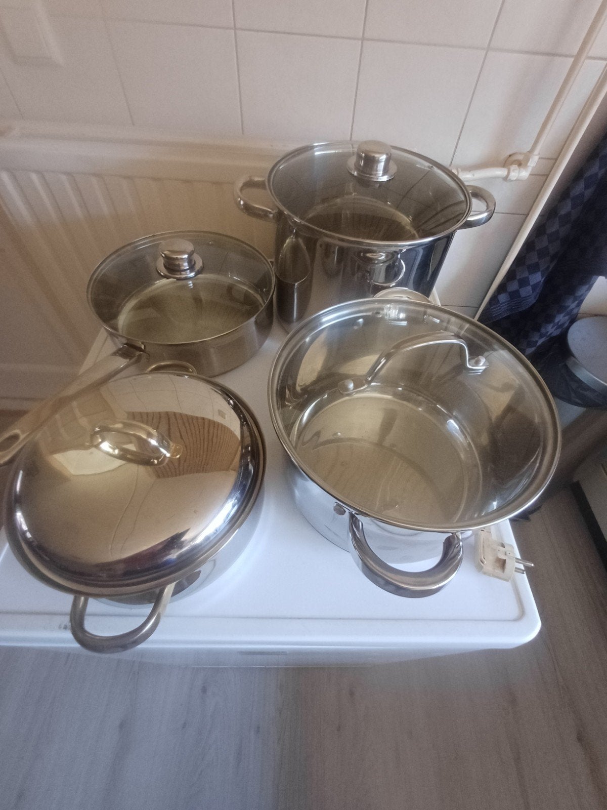 pannenset nieuw, Ophalen, Geschikt voor inductie, Nieuw, Pannenset