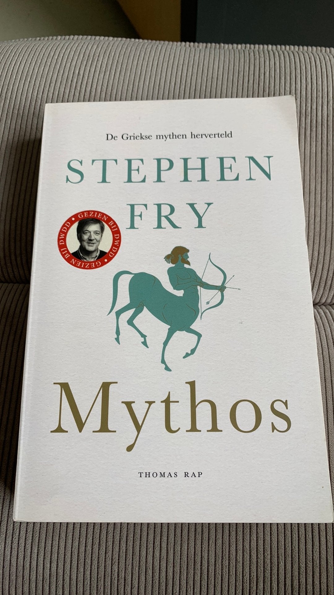 Stephen Fry - Mythos, Ophalen of Verzenden, Zo goed als nieuw, Stephen Fry