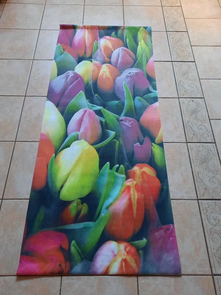 Tweezijdig paneelgordijn wanddecoratie 75 x 177 cm, 75 cm, Zo goed als nieuw, Polyester, 177 cm