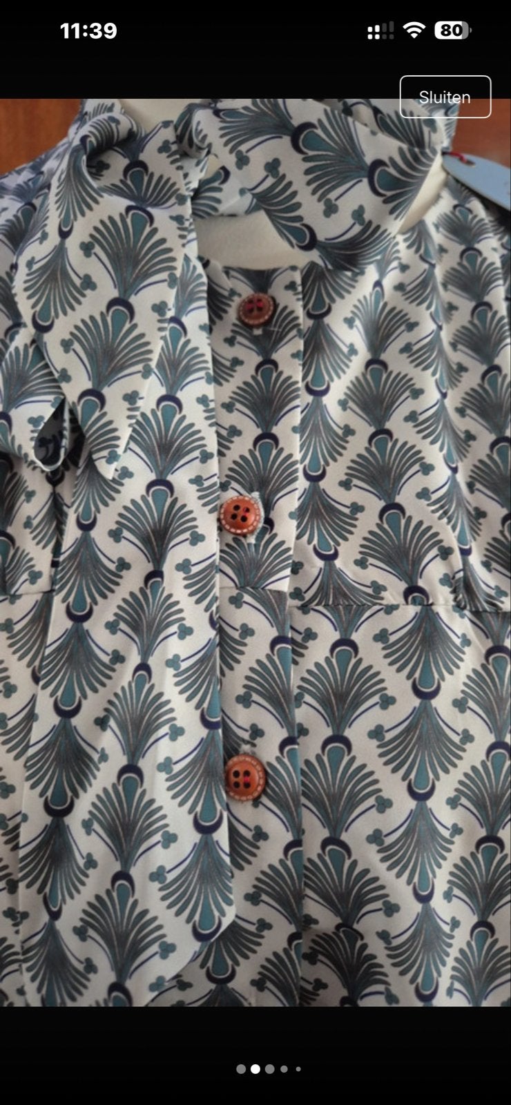 Blouse van Banned Retro maat 4xl/22/50, Overige kleuren, Maat 46/48 (XL) of groter, Nieuw, Ophalen of Verzenden
