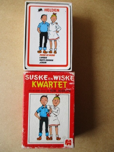 adv10412 suske en wiske kwartet, Ophalen, Suske en Wiske, Gebruikt, Boek of Spel