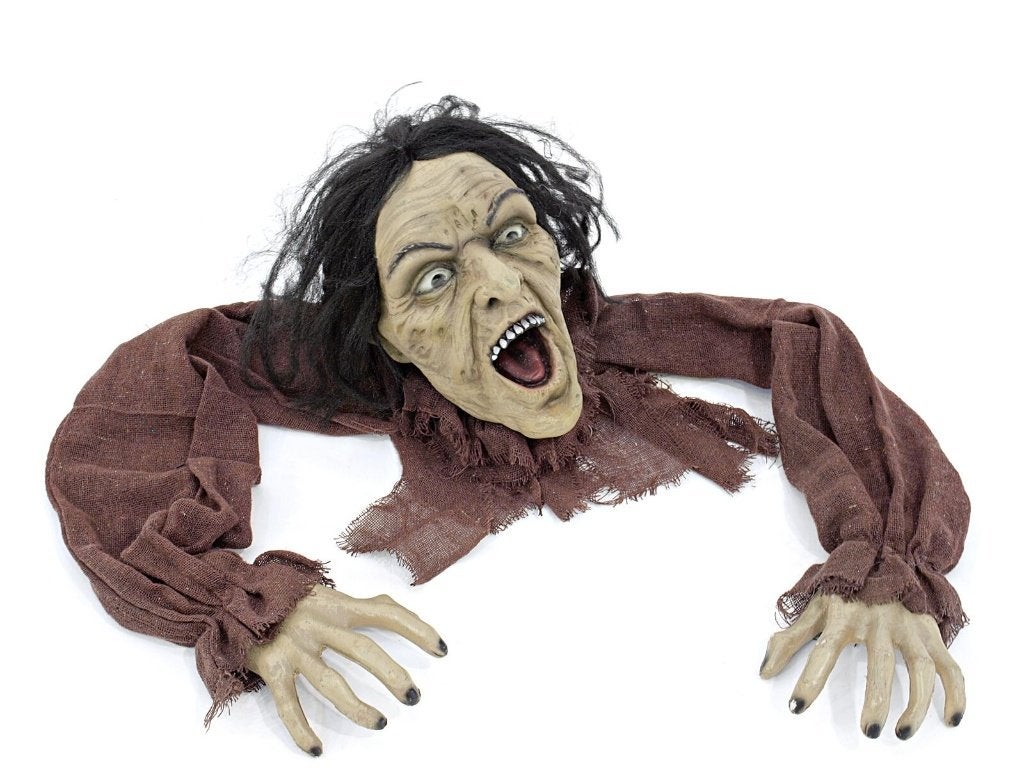 Europalms Halloween krangende zombie 140 cm, Halloween of Griezel, ., Nieuw, Ophalen of Verzenden