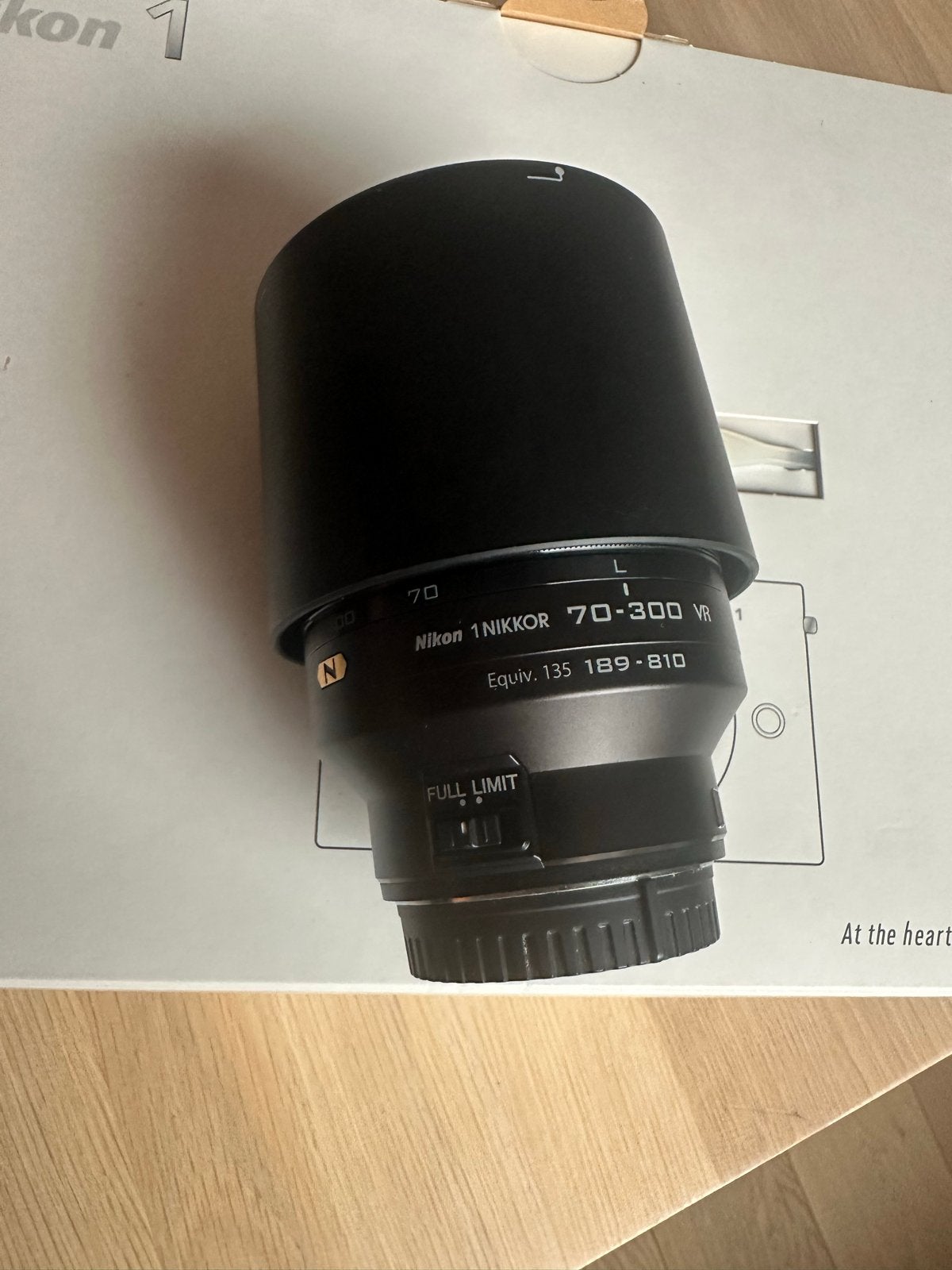 Nikon 1 NIKKOR 70-300 VR Telelens - Zo goed als nieuw, Ophalen of Verzenden, Zo goed als nieuw, Telelens, Zoom