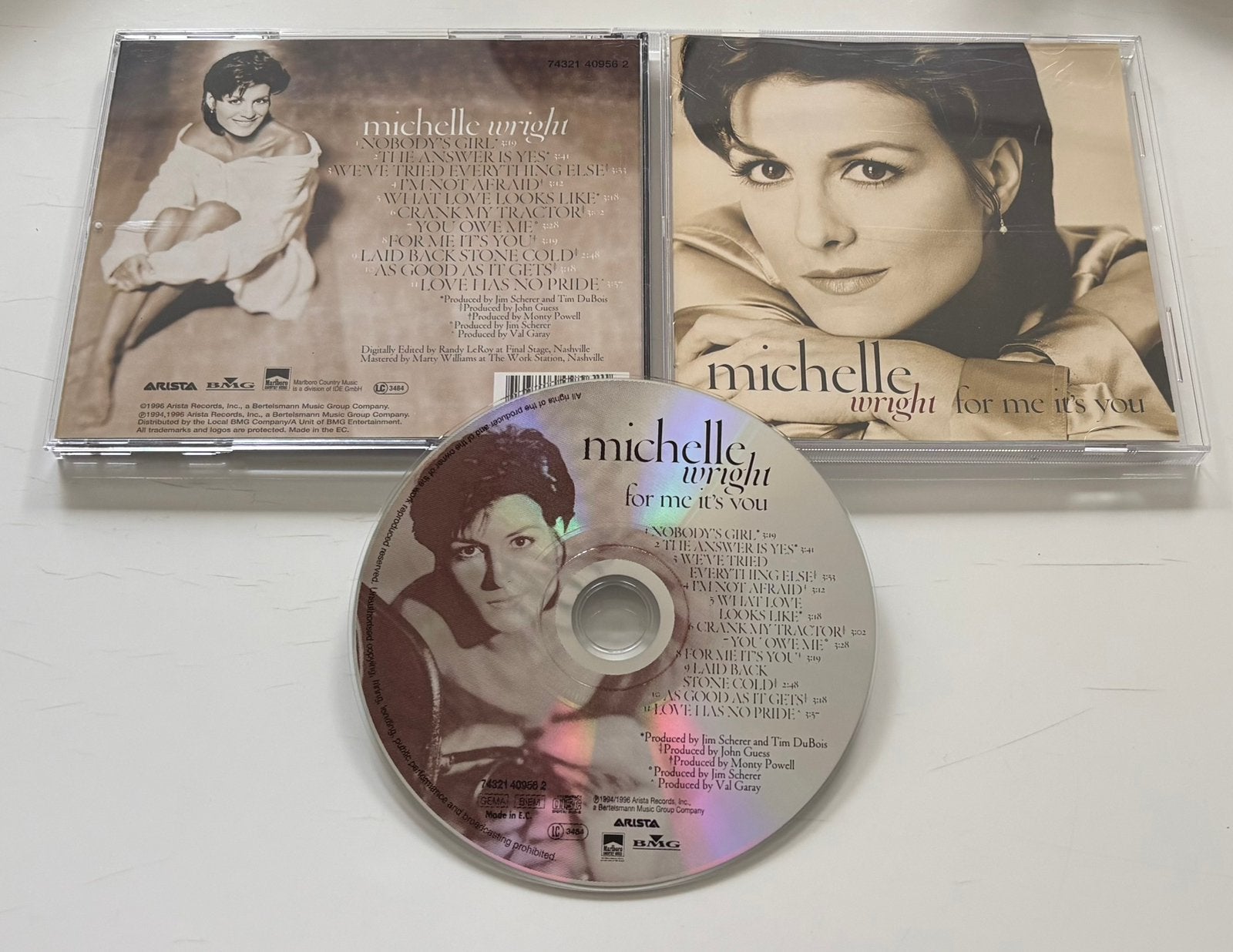 Michelle Wright - For me it’s you (nieuwstaat), Ophalen of Verzenden, Zo goed als nieuw