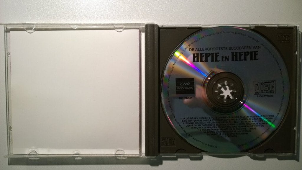 Hepie En Hepie - De Allergrootste Successen, Ophalen of Verzenden, Zo goed als nieuw, Pop, Album