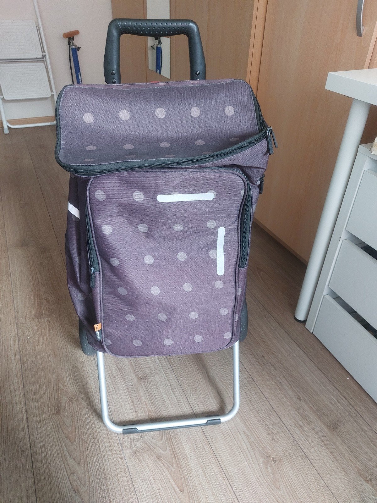 Boodschappen trolley merk Top move., Ophalen, Zo goed als nieuw, 30 cm of meer, 75 cm of meer