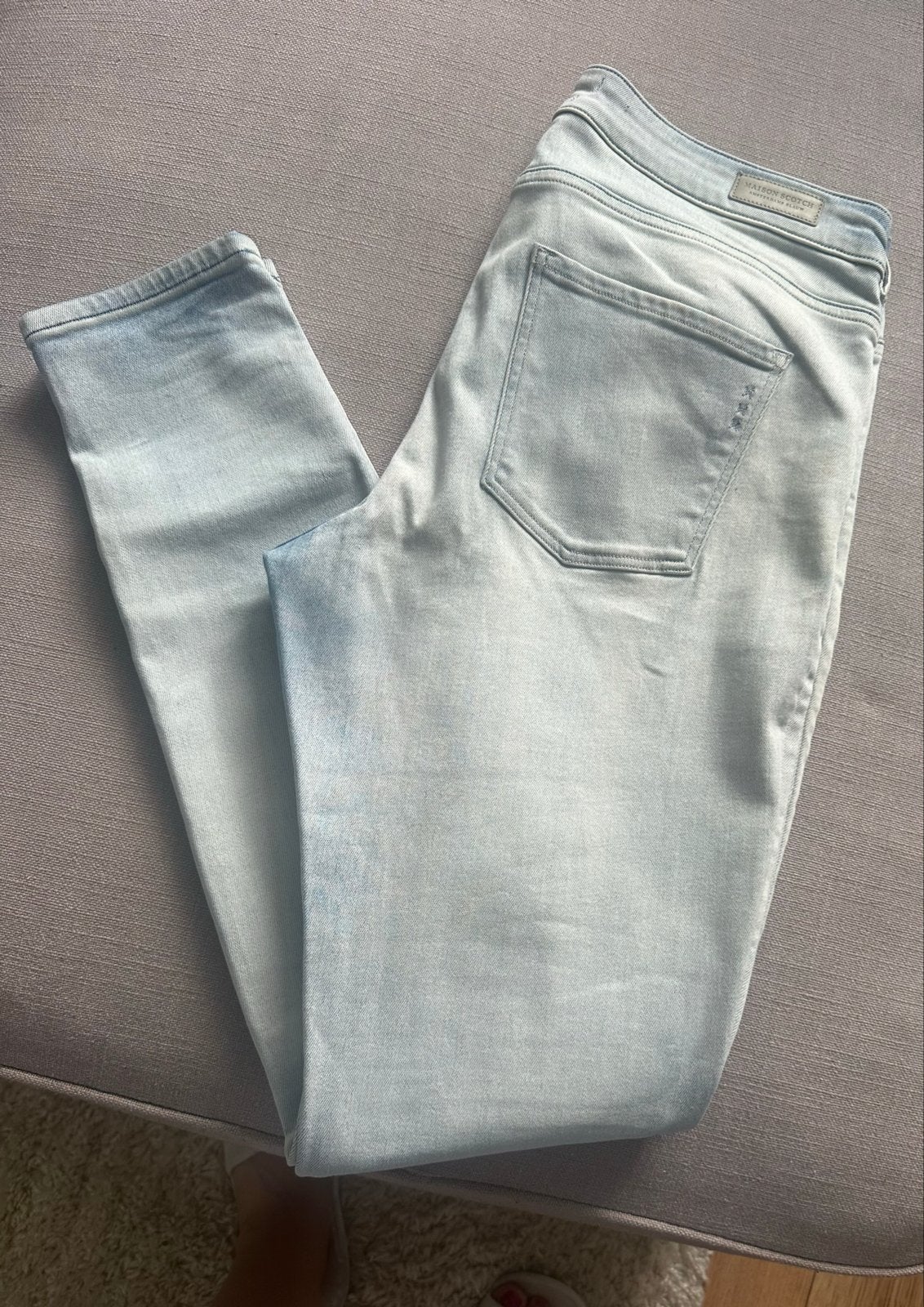 Maison Scotch Amsterdam Blauw Jeans W32/L32, Kleding | Dames, Spijkerbroeken en Jeans, Ophalen of Verzenden, Zo goed als nieuw