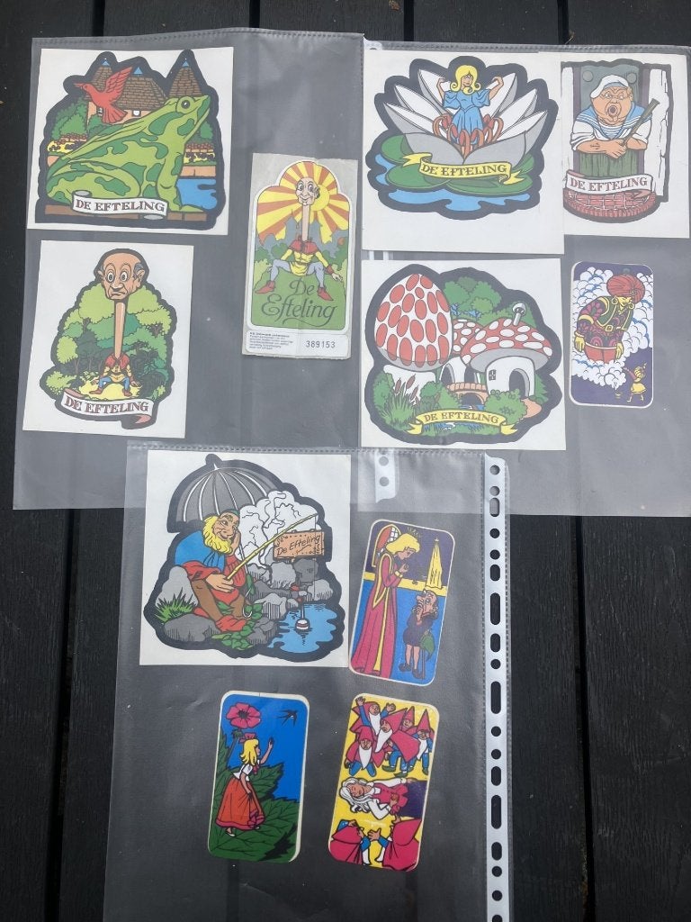 Efteling Stickers, Ophalen of Verzenden, Zo goed als nieuw