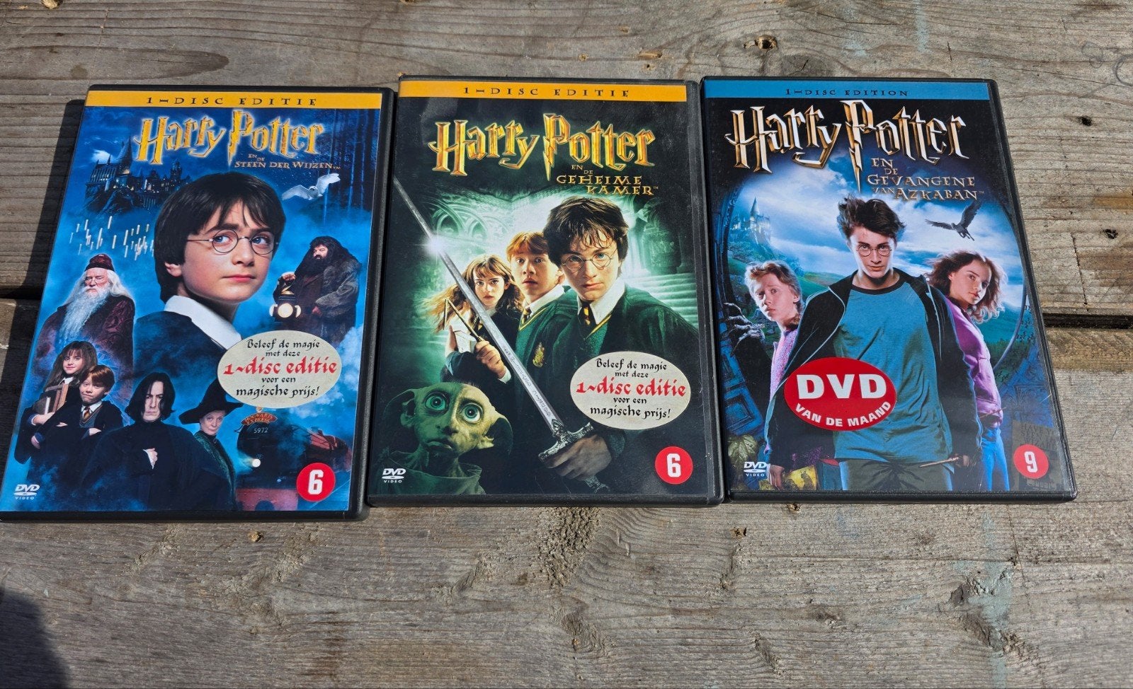 Harry Potter DVD Collectie - Deel 1 t/m 7, Gebruikt, Nederlands, Ophalen of Verzenden, Vanaf 6 jaar