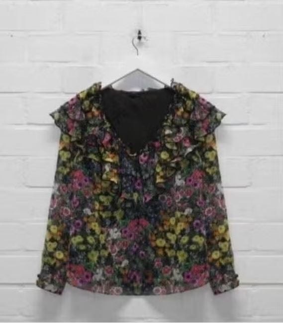 Ted Baker - Prachtige blouse maat 1 / 36 - Nieuw., Verzenden, Nieuw, X, Roze