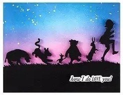 snijmal Winnie de Pooh en vrienden, feest, optocht NIEUW, Verzenden, Nieuw, Fantasie, Pons of Mal