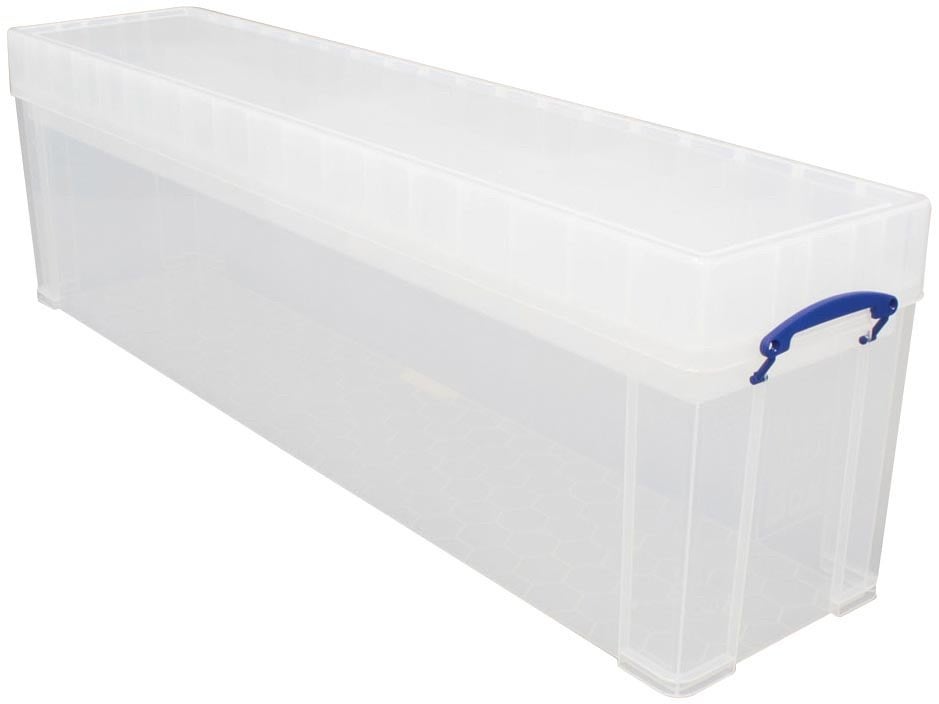 Really Useful Box 77L opbergbox | Nieuwstaat | Transparant, Doe-het-zelf en Verbouw, Kratten en Dozen, Ophalen, Zo goed als nieuw