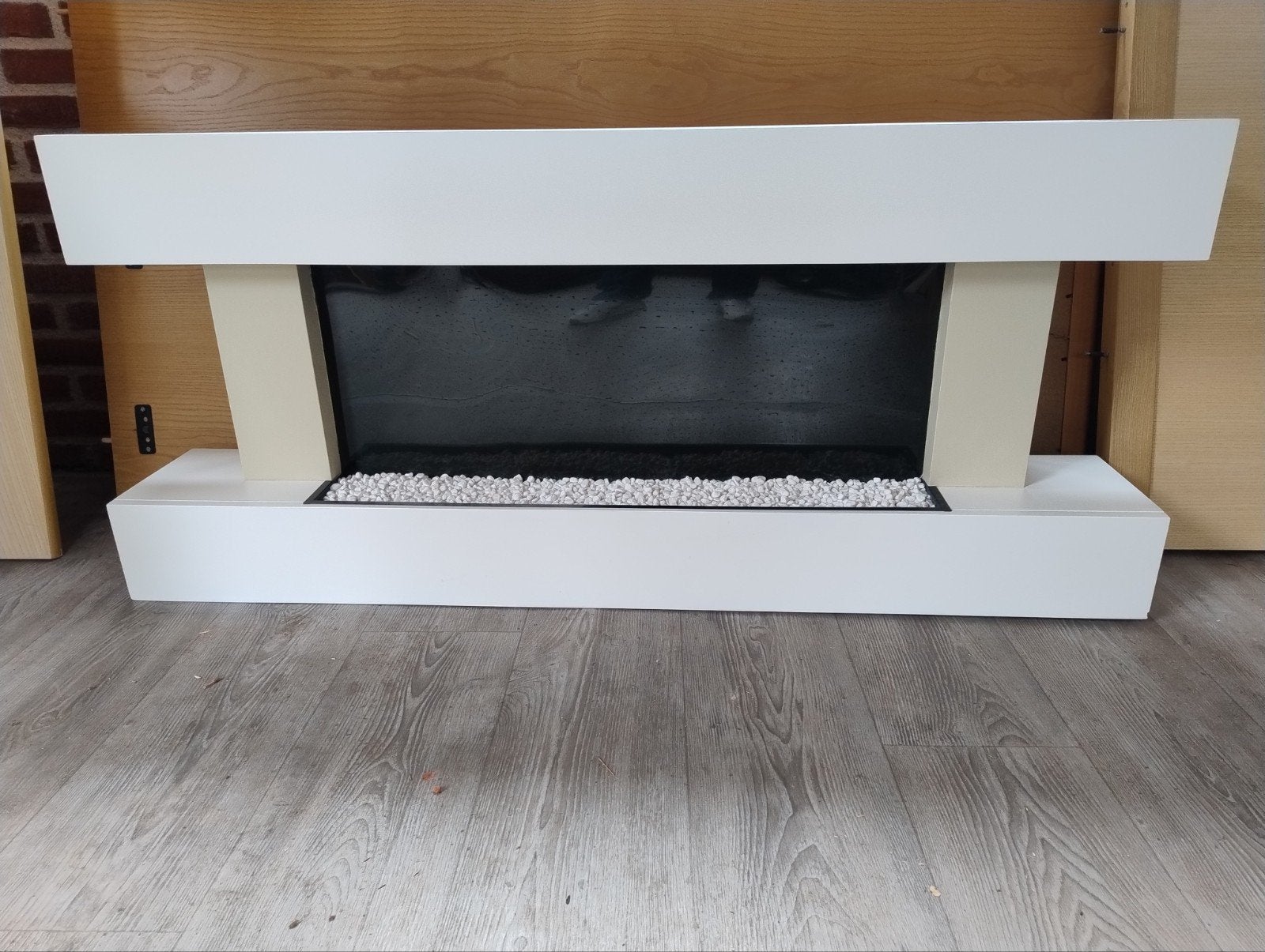 Klarstein electrische muurhaard, Huis en Inrichting, Ophalen, Vrijstaande haard, Elektrische haard