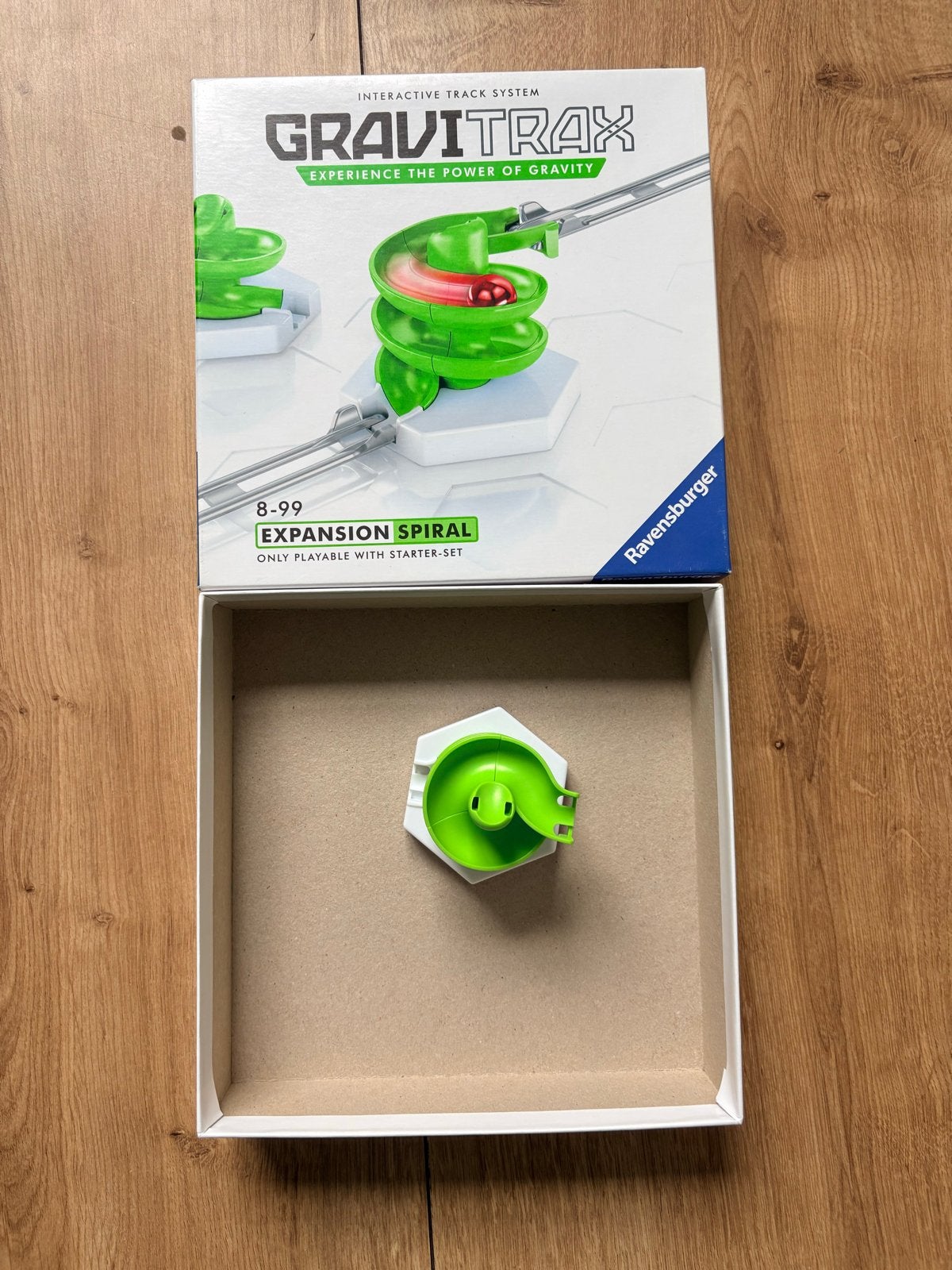 GraviTrax Uitbreiding Spiraal - Ravensburger, Ophalen of Verzenden, Zo goed als nieuw, Overige merken
