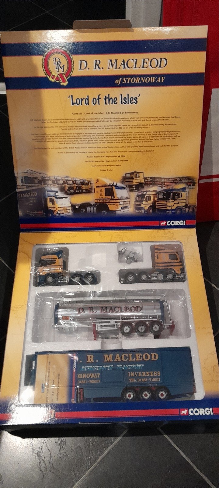 corgi d.r macleod set, Ophalen, Bus of Vrachtwagen, Corgi