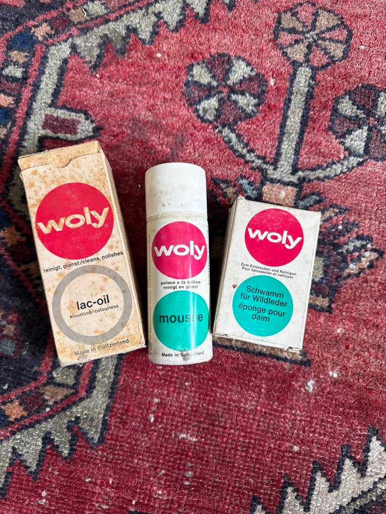 Vintage Woly Schoenenverzorging – Nostalgie voor Schoenliefh, Ophalen of Verzenden