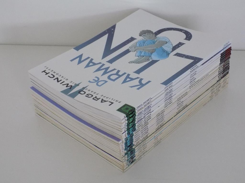 Largo Winch ~ Complete serie 1 t/m 23, Boeken, Complete serie of reeks, Ophalen of Verzenden, Zo goed als nieuw