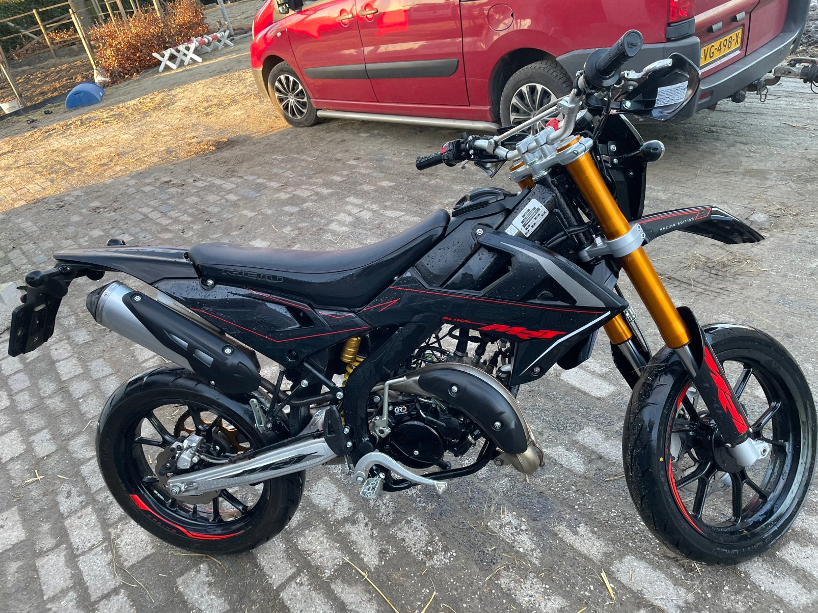 Rieju mrt 50 black, Fietsen en Brommers, Brommers | Crossbrommers, Ophalen, Overige merken