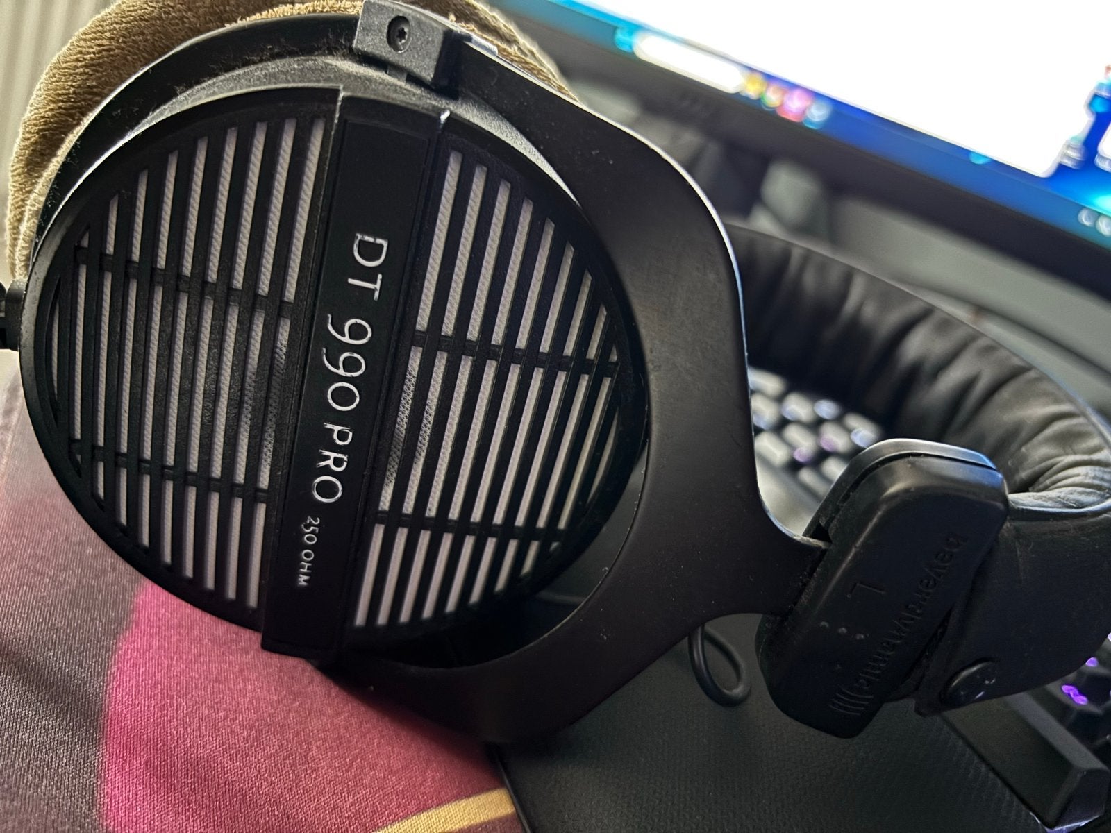 Beyerdynamic DT 990 PRO 250 Ohm Over-ear Koptelefoon, Beyerdynamic, Gebruikt, Ophalen of Verzenden, Over-ear