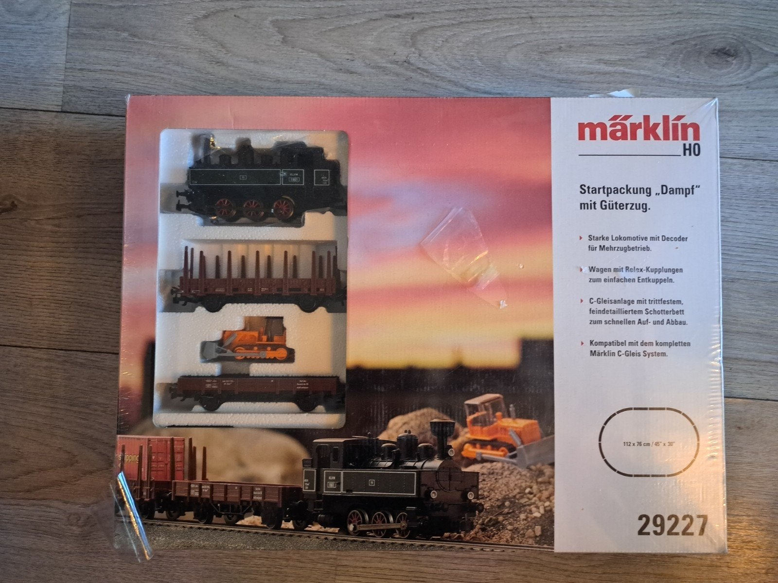 Märklin startset 29227 - Nieuw in folie, Ophalen, Wisselstroom, Treinset, Nieuw