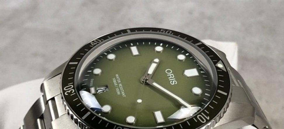 Oris Divers Sixty-Five  groen, 40mm ongedragen, compleet, Sieraden, Tassen en Uiterlijk, Horloges | Heren, Overige merken, Staal