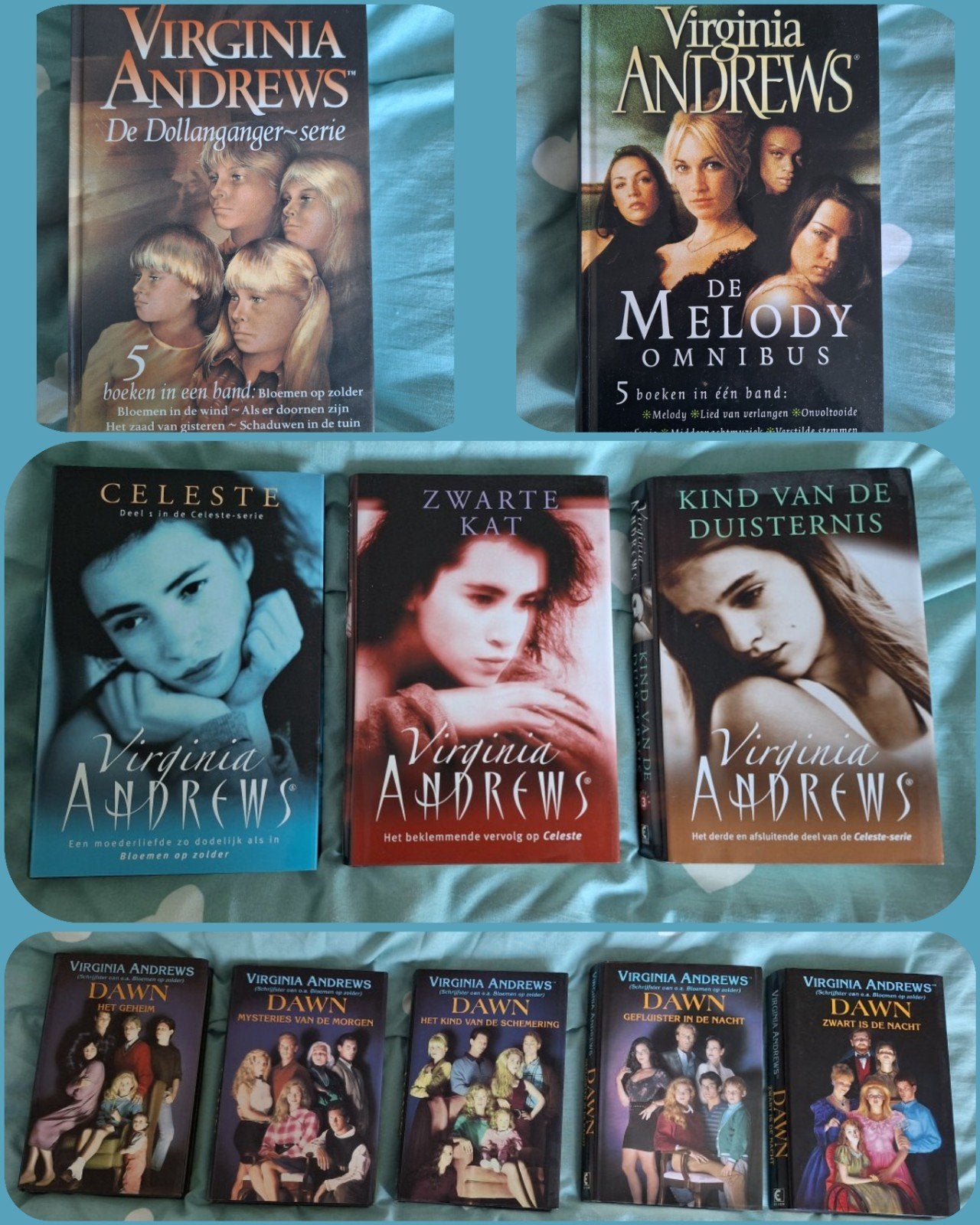 4x Virginia Andrews Boekenseries, Boeken, Ophalen of Verzenden, Zo goed als nieuw
