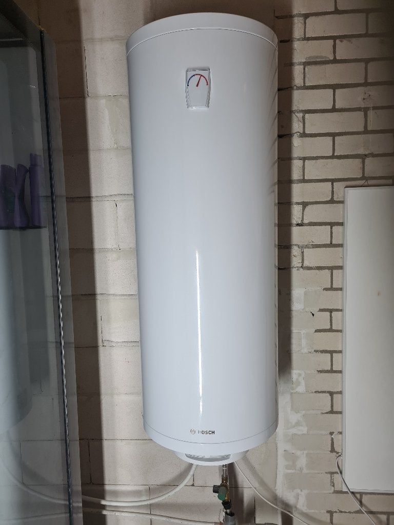 E-boiler  Bosch Tronic 4000 T150 Liter, Ophalen, 100 liter of meer, Boiler, Minder dan 3 jaar oud