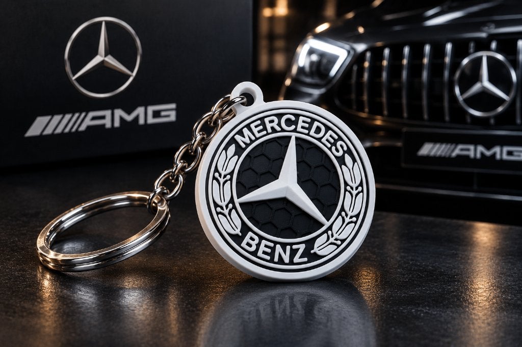 Mercedes-Benz sleutelhanger – 3D geprint, Ophalen of Verzenden, Nieuw, Merk