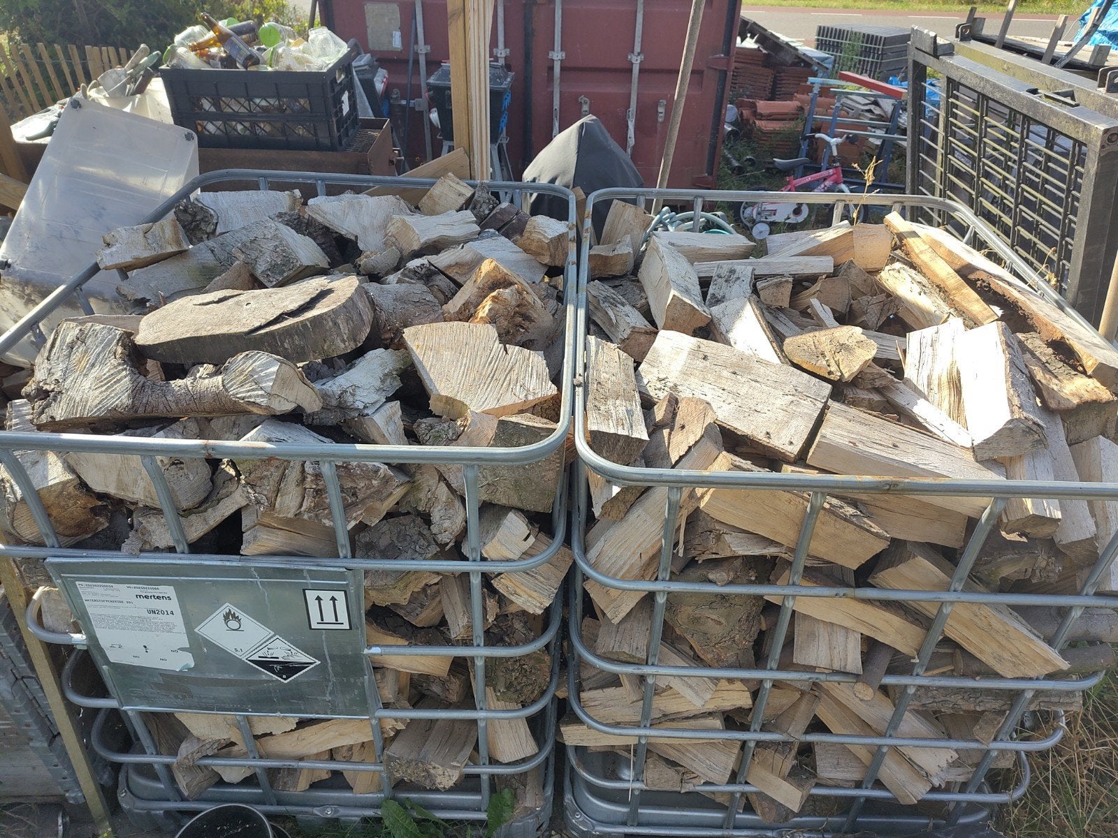 haardhout, Tuin en Terras, Haardhout, 3 tot 6 m³, Ophalen