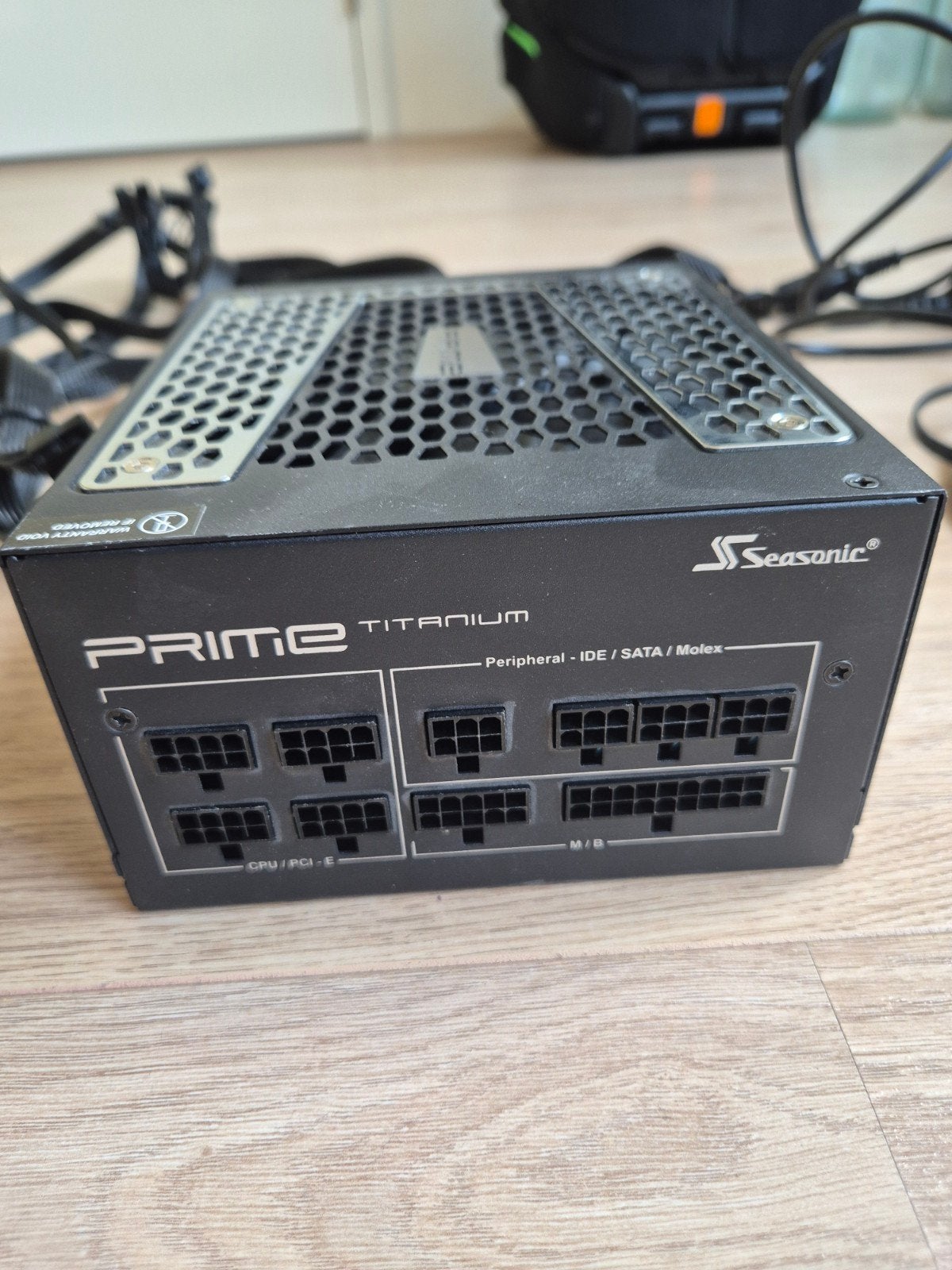 Seasonic Prime Ultra 650 Titanium Voeding, Computers en Software, Ophalen of Verzenden, Zo goed als nieuw