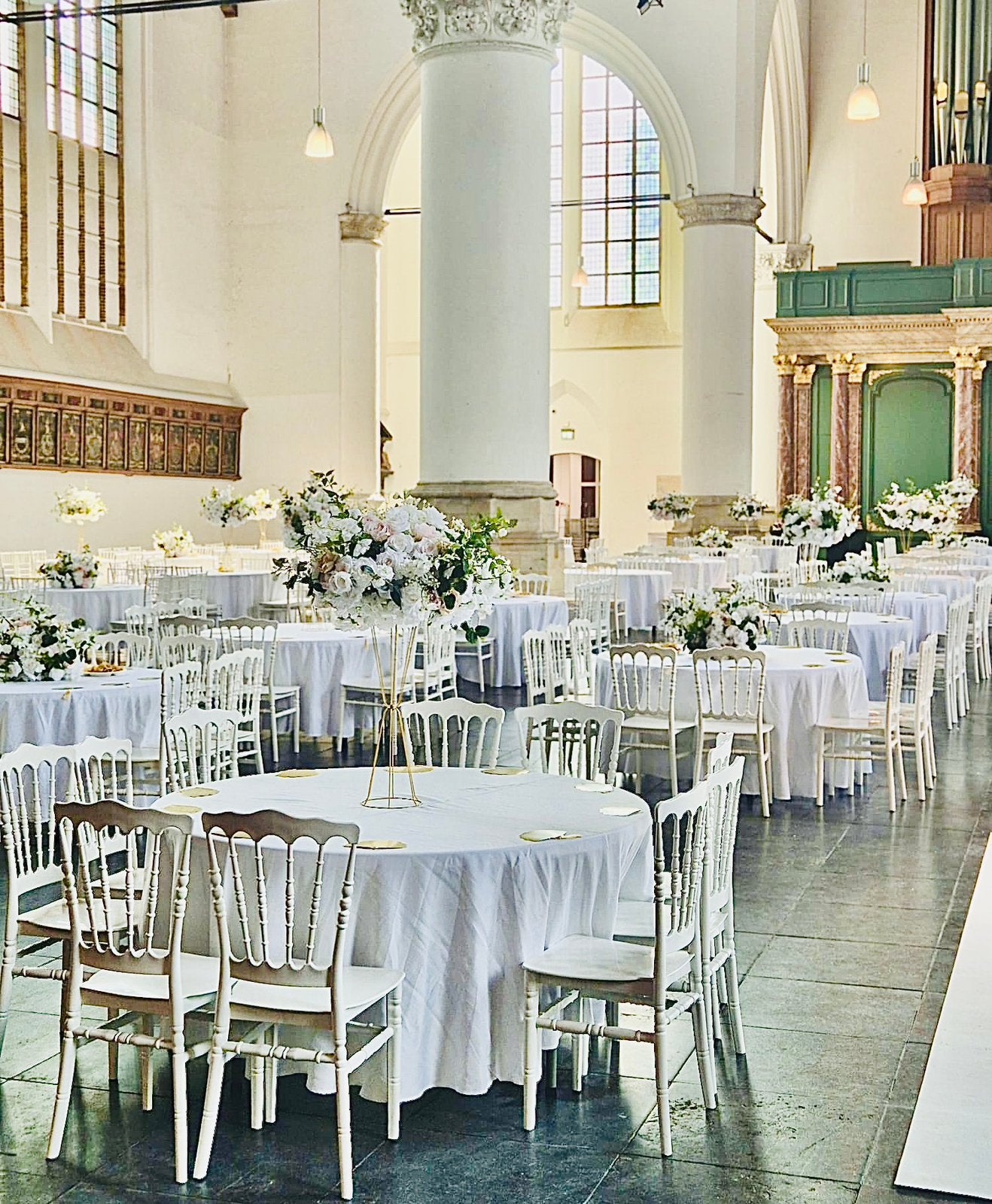 TE HUUR bestek, borden, glazen, servies, decoratie, Ophalen of Verzenden, Zo goed als nieuw, Geboorte of Huwelijk