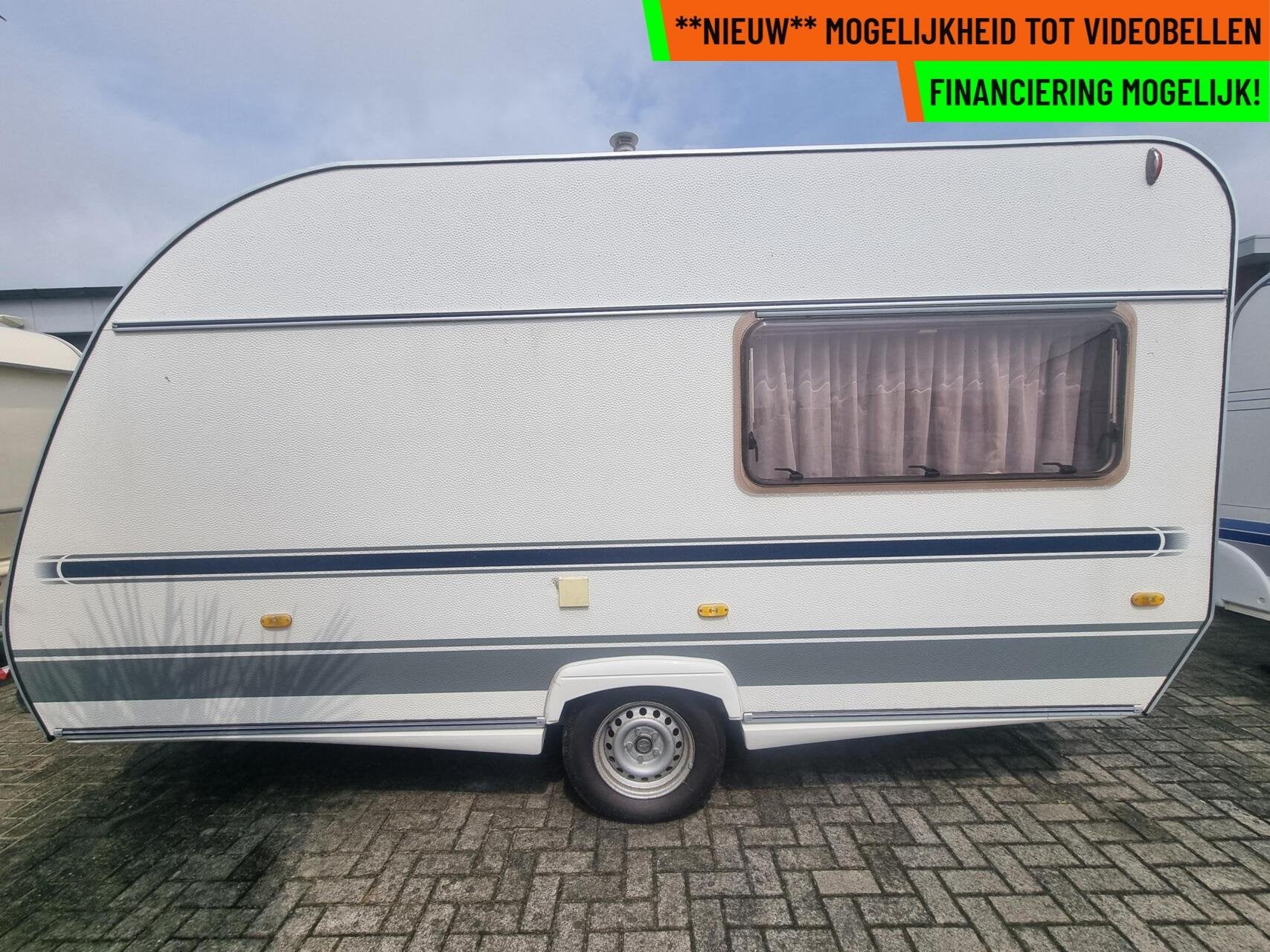 Beyerland Vitesse  400 dv VOORTENT + FIETSENDRAGER + DWARSB, Hordeur, Bedrijf, Treinzit, 750 - 1000 kg