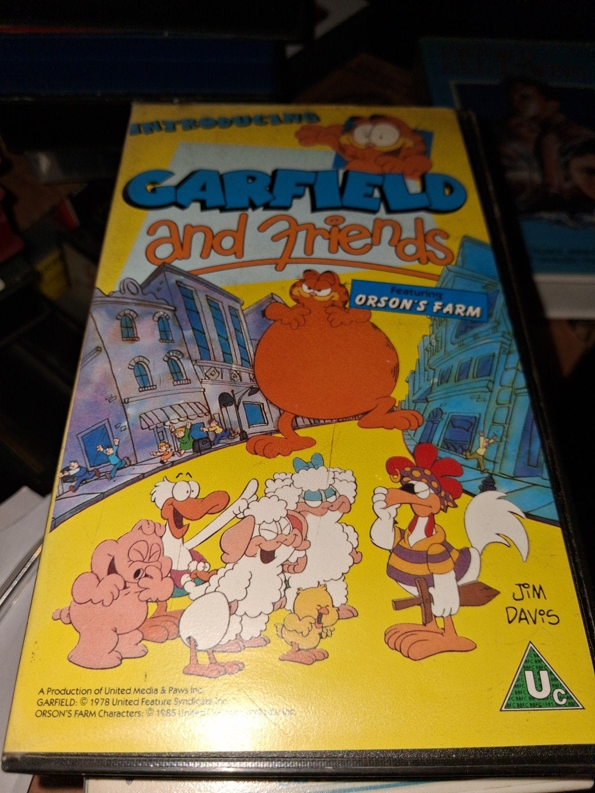 Vhs - Garfield, Alle leeftijden, Ophalen of Verzenden, Zo goed als nieuw