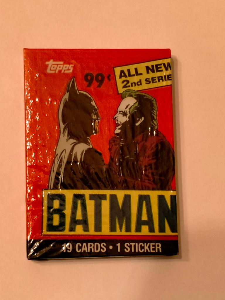 Batman Topps 2nd serie cards plaatjes kaartjes set, Ophalen of Verzenden, Zo goed als nieuw, Overige typen