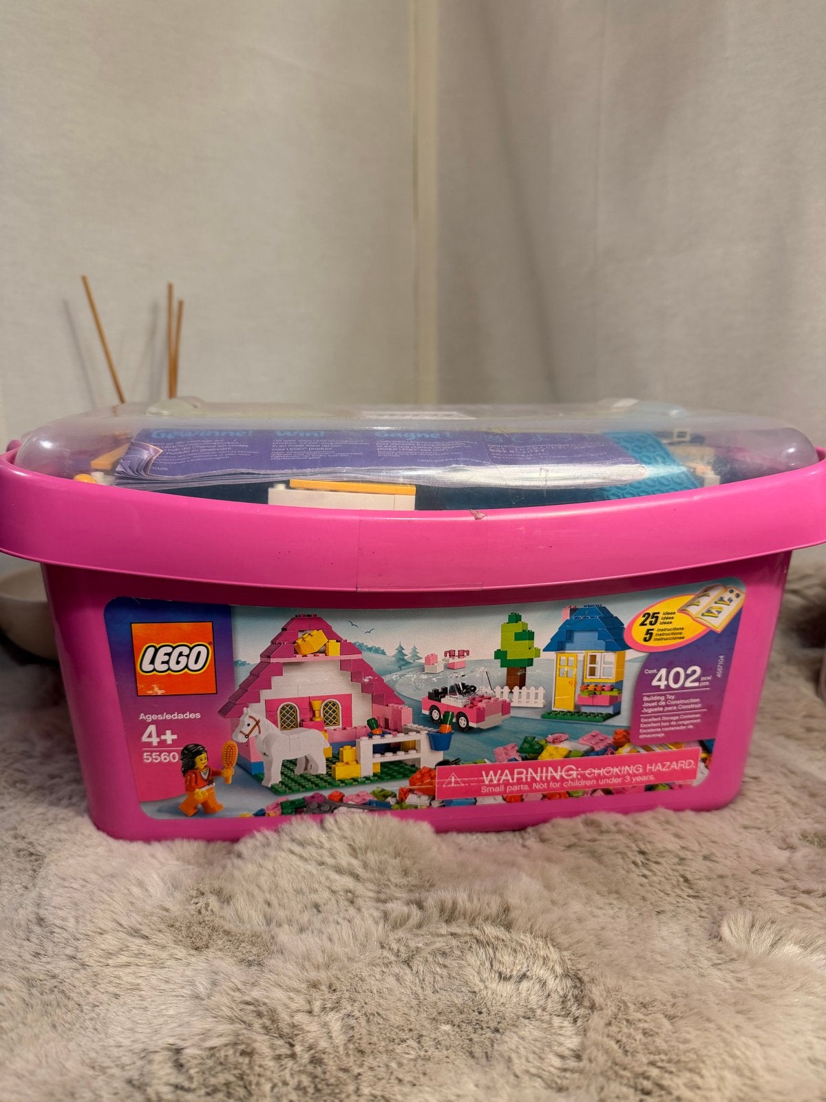 Lego Friends 5560 Roze Opbergdoos met Bouwstenen, Kinderen en Baby's, Speelgoed | Duplo en Lego, Ophalen, Gebruikt, Lego, Friends