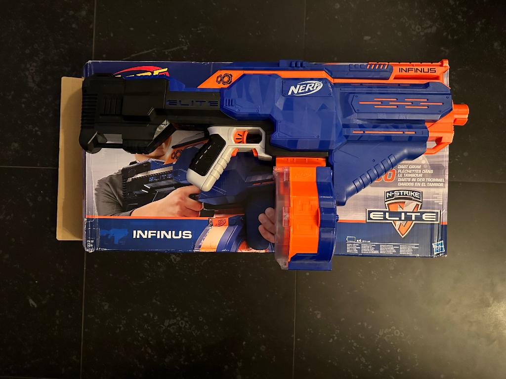 Nerf infinus, Ophalen, Nieuw