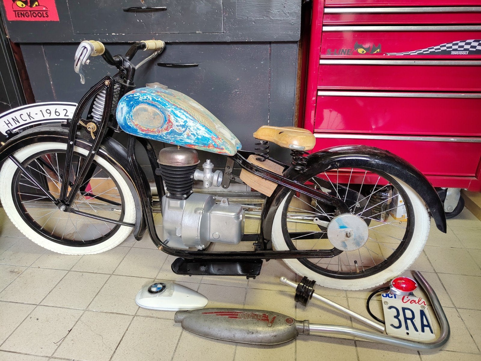 Hennecke kermis Motorfiets  draaimolen # Lenaerts autopede, Ophalen