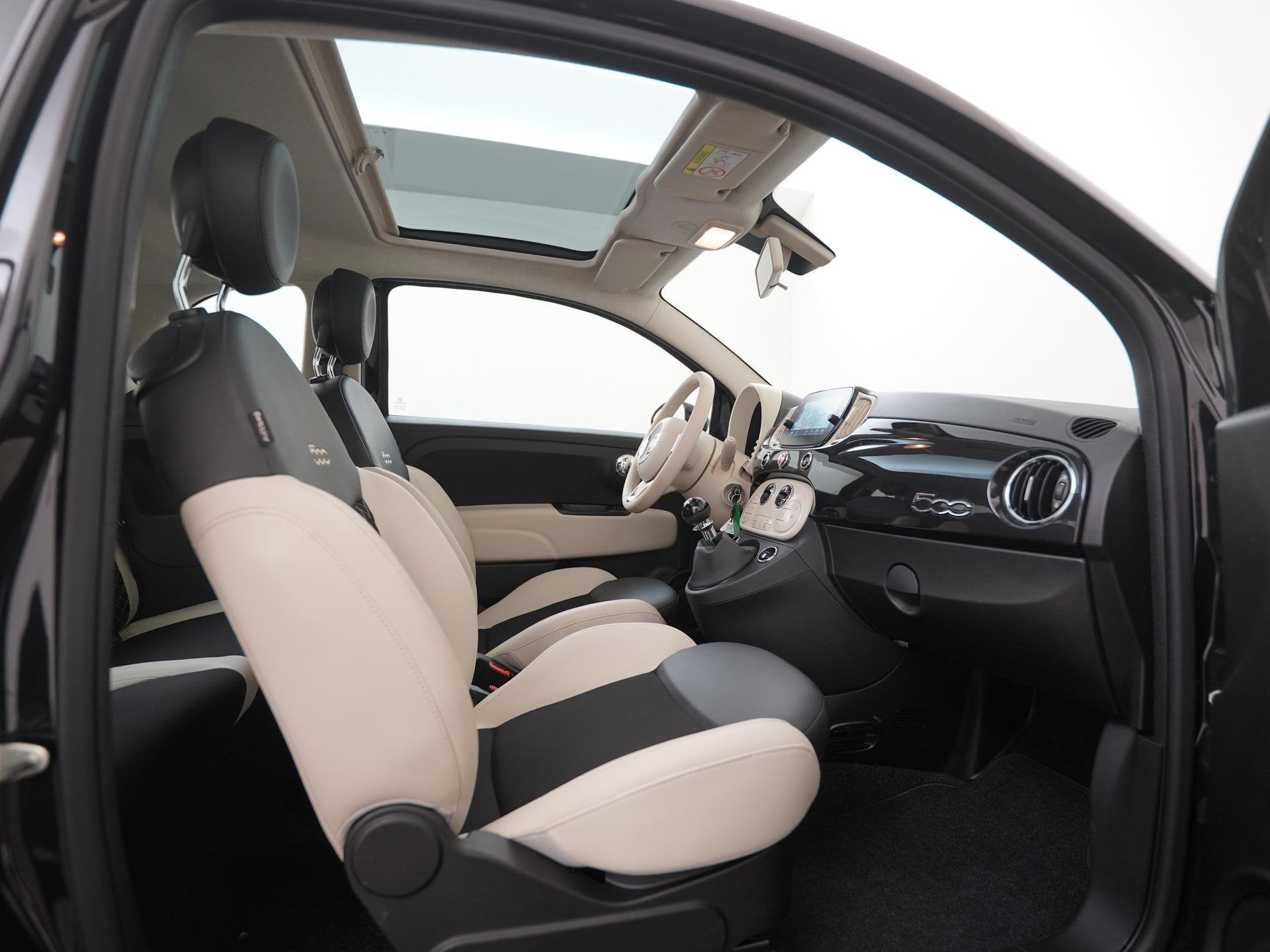 Fiat 500 1.0 Hybrid Dolcevita | Panoramadak | Navigatie | Di, Voorwielaandrijving, 12 maanden, Stof, Euro 6