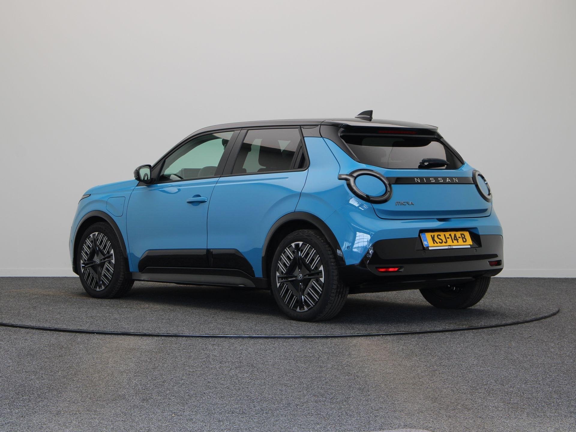 Nissan Micra ADVANCE - Launch Edition 52 kWh | Cruise Contro, Auto's, Dealer onderhouden, Stof, 150 pk, Blauw