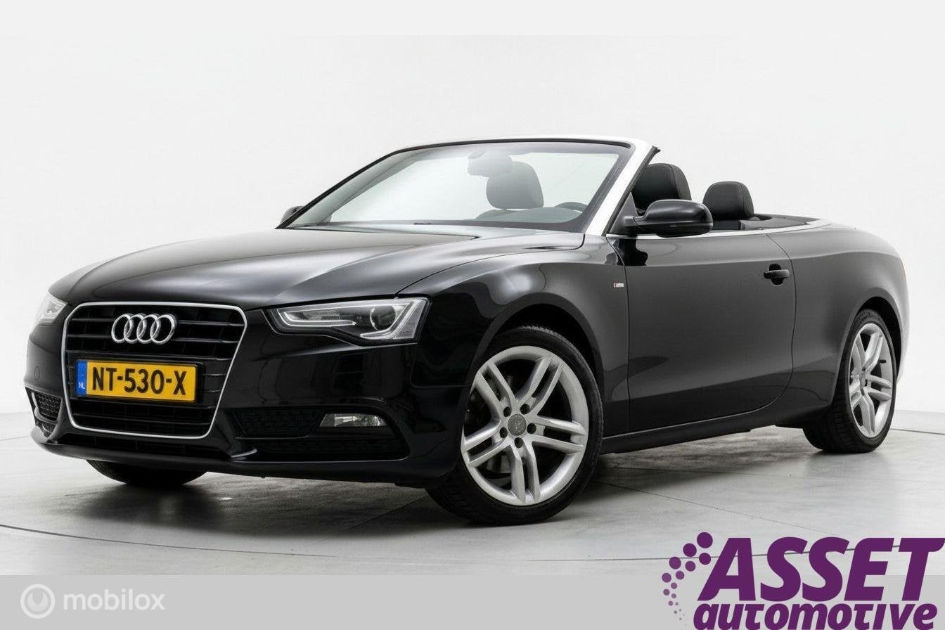 Audi A5 Cabriolet 1.8 TFSI aut Pro Line 3x S-Line | CarPlay, Euro 5, Gebruikt, Zwart, 4 cilinders
