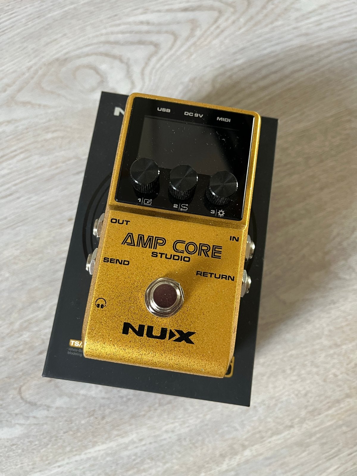 Nux Amp Core Studio - Zo goed als nieuw, Muziek en Instrumenten, Ophalen of Verzenden, Zo goed als nieuw, Multi-effect