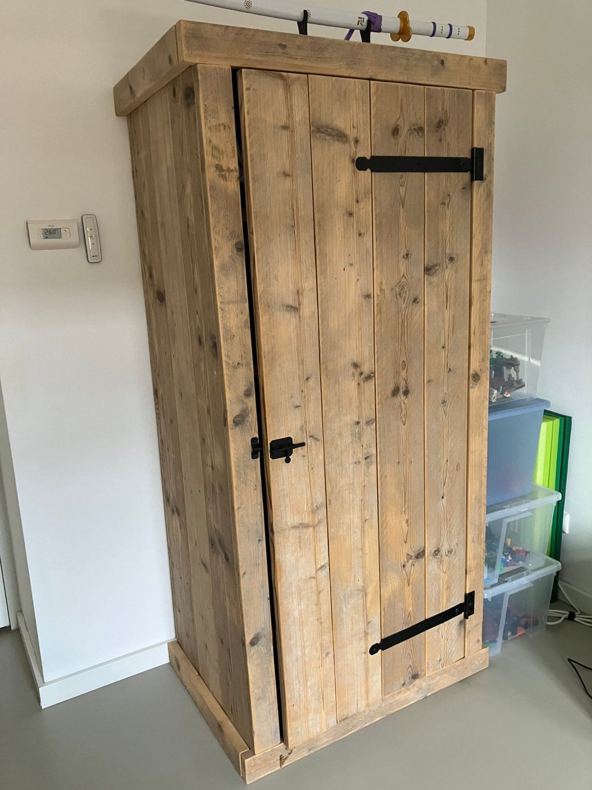 Kast, Huis en Inrichting, Kasten | Kledingkasten, Ophalen, 50 tot 100 cm, Zo goed als nieuw, 150 tot 200 cm
