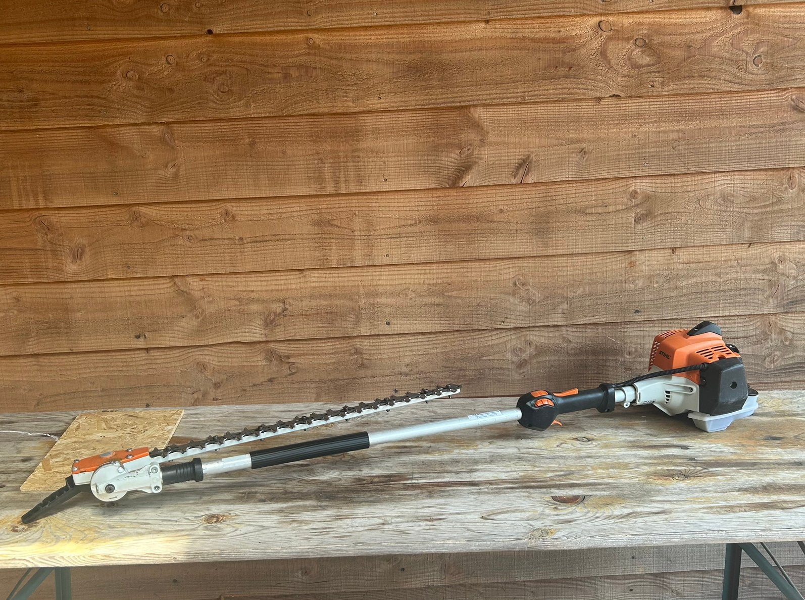 STIHL HL 94 KC benzine stokheggenschaar, Tuin en Terras, Ophalen, Gebruikt, Benzine