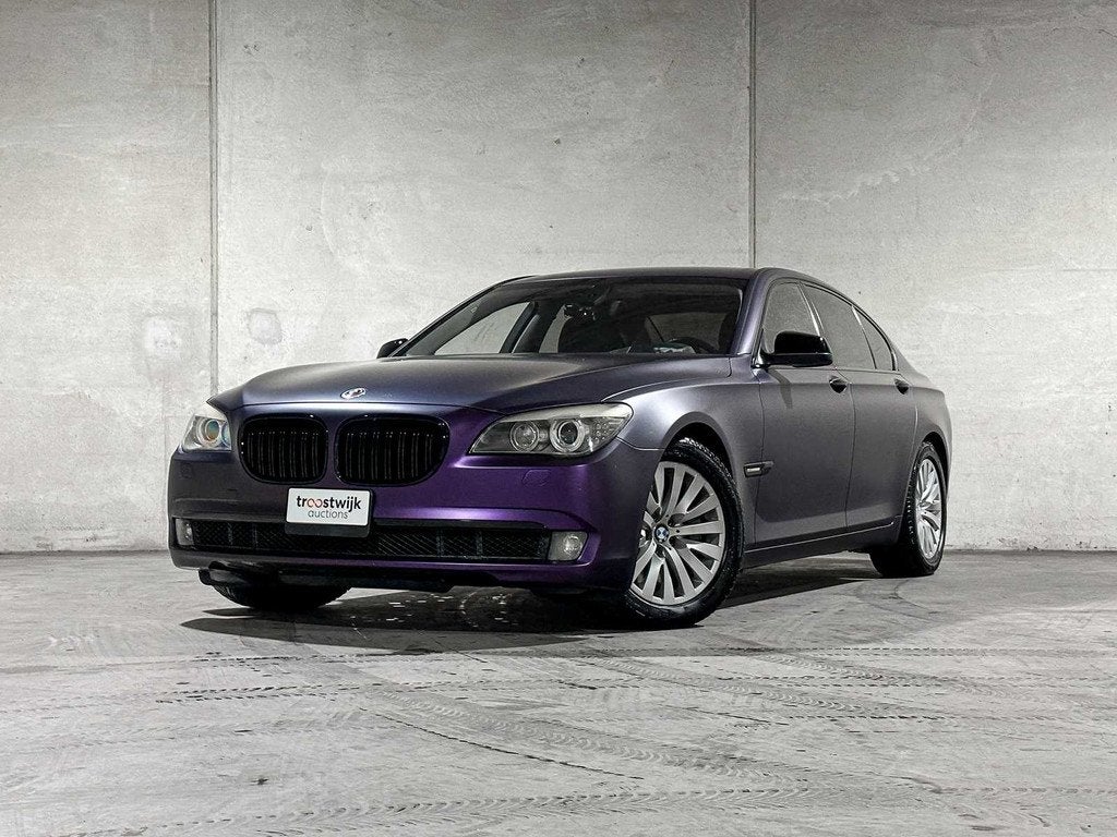 BMW 750i 4.4 V8 409pk 2009 F01 7-serie, GSV-72-V Youngtimer, Auto's, BMW, Automaat, Euro 5, Gebruikt, Overige kleuren