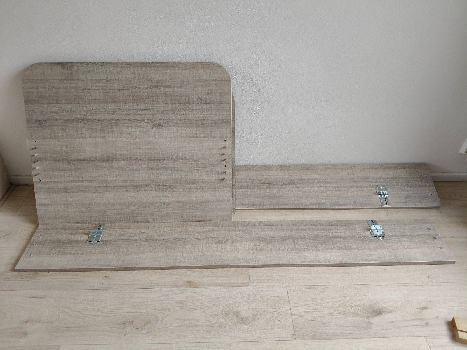 Houten bedframe bed ombouw 90x200, Huis en Inrichting, Ophalen, 90 cm, Eenpersoons, Wit